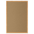 White Boards | Mead 85367 48 in. x 36 in. Economy Cork Board with Oak Frame - Tan Surface/Oak Finished Fiberboard (MDF) Frame image number 6