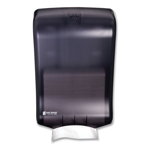 Toilet Paper Dispensers | San Jamar T1700TBK Ultrafold Multifold/c-Fold Towel Dispenser, Classic, 11.75 X 6.25 X 18, Black Pearl image number 0