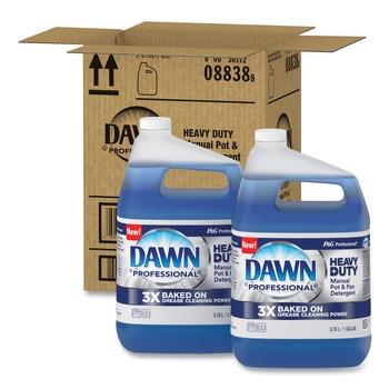 Dawn Professional 80730279 1 gal. Heavy-Duty Manual Pot/Pan Dish Detergent - Original Scent (2/Carton)