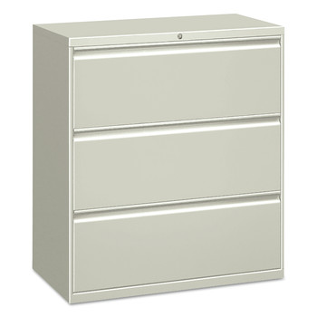 Alera ALELF3041LG Three-Drawer Lateral File Cabinet - Light Gray