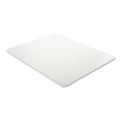 Cleaning & Janitorial Supplies | Deflecto CM14442FAM Medium Pile Carpet Rectangular 60 in. x 46 in. Antimicrobial Chair Mat - Clear image number 2