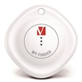 Office Electronics & Batteries | Verbatim 32131 My Finder Bluetooth Tracker for Apple iOS - Black/White (2/Pack) image number 3