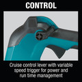 Outdoor Power Combo Kits | Factory Reconditioned Makita XT287SM1-R 18V LXT Brushless Lithium-Ion 13 in. Cordless String Trimmer and Blower Combo Kit (4 Ah) image number 11