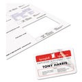 Office Jansan | Avery 05361 2-1/4 in. x 3-1/2 in. Laminated Laser/Inkjet ID Cards - White (30/Box) image number 2