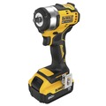 Impact Wrenches | Factory Reconditioned Dewalt DCF913P2R 20V MAX Brushless Lithium-Ion 3/8 in. Cordless Impact Wrench with Hog Ring Anvil Kit with 2 Batteries (5 Ah) image number 3