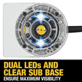 Compact Routers | Dewalt DWP611 110V 7 Amp Variable Speed 1-1/4 HP Corded Compact Router with LED image number 10