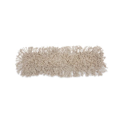 Just Launched | Boardwalk BWK1024 24 in. x 3 in. Cotton Dust Mop Head - White image number 0