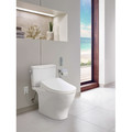 Bidets | TOTO MW4423046CUFG#01 WASHLETplus Nexus 1G 2-Piece Elongated 1.0 GPF Toilet with S500e Contemporary Bidet Seat (Cotton White) image number 7