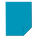 Office Jansan | Astrobrights 22661 8.5 in. x 11 in. 24 lbs. Bond Weight Color Paper - Celestial Blue (500/Ream) image number 1