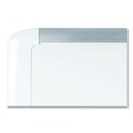 White Boards | MasterVision MVI030205 36 in. x 24 in. Gold Ultra Magnetic Dry Erase Boards - White Surface, White Aluminum Frame image number 3