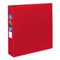 Office Jansan | Avery 79582 3 One Touch EZD Rings 2 in. Capacity 11 in. x 8.5 in. Heavy-Duty Non-View Binder with DuraHinge - Red image number 0