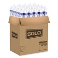 Cups and Lids | SOLO RP16P-J8000 Symphony 16 oz. Paper Cold Cups - White/Beige (1000/Carton) image number 3