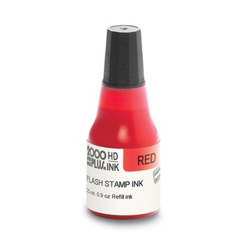 COSCO 2000PLUS 0.9 oz. Pre-Ink High Definition Refill Ink - Red