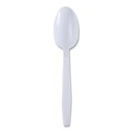 Cutlery | Boardwalk BWKTSHWPPWIW Heavyweight Wrapped Polypropylene Teaspoon Cutlery - White (1000/Carton) image number 1