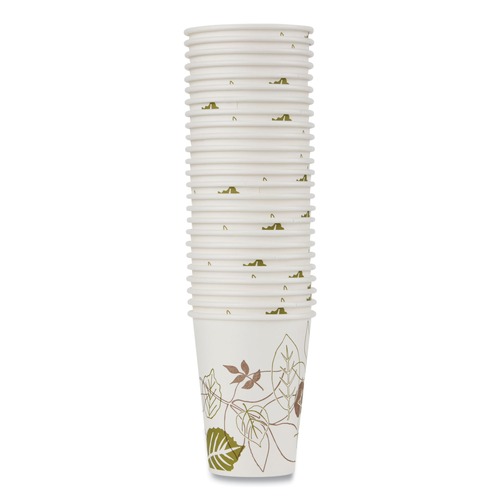 Customer Appreciation Sale - Save up to $60 off | Dixie 2342WS Pathways Paper 12 oz. Hot Cups (25-Piece/Pack) image number 0