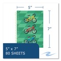 Notebooks & Pads | Roaring Spring 12511 7 in. x 5 in. 80-Sheets 1-Subject Medium/College Rule Lifenotes Wirebound Notebook - Assorted Cover Colors (24/Carton) image number 8