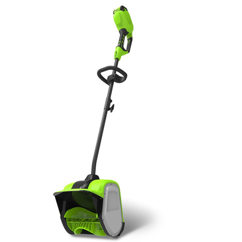 Snow Shovels Rakes | Greenworks GLSS40000 GMAX 40V Cordless Lithium-Ion 12 in. Snow Shovel (Tool Only) image number 0