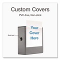Office Jansan | Cardinal 10351 11 in. x 8.5 in. ClearVue 3-Ring 5 in. Capacity Easy Open Slant-D Ring Binder - Black image number 6