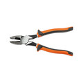 Pliers | Klein Tools 2138NEEINS 8 in. Slim Handle Side Cutters Insulated Pliers image number 4