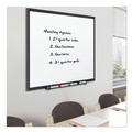  | Quartet 2545B 60 in. x 36 in. Classic Series Porcelain Magnetic Dry Erase Board - White Surface, Black Aluminum Frame image number 5