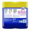 Cleaning & Janitorial Supplies | LYSOL Brand 19200-80296 1-Ply 7 in. x 7.25 in. Disinfecting Wipes - Lemon and Lime Blossom Scent, White (3/Carton) image number 3