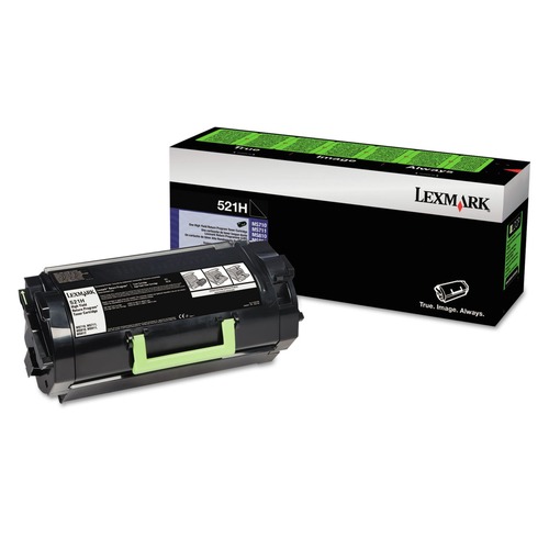 Ink & Toner | Lexmark 52D1H00 52D1H00 25,000 Page-Yield High-Yield Toner - Black image number 0