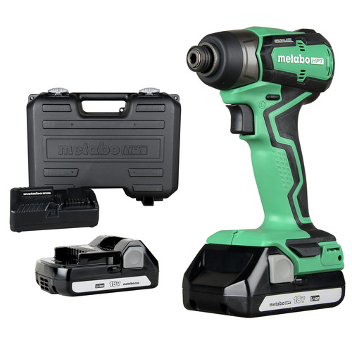 Metabo HPT WH18DDXM 18V Brushless Lithium-Ion Sub-Compact 1/4 in. Cordless Impact Driver (1.5 Ah) image number 0