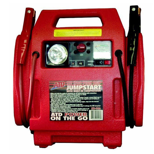 Battery Chargers | ATD 5926 12V 22 Ah Battery Jump Starter with Built-In Air Compressor image number 0