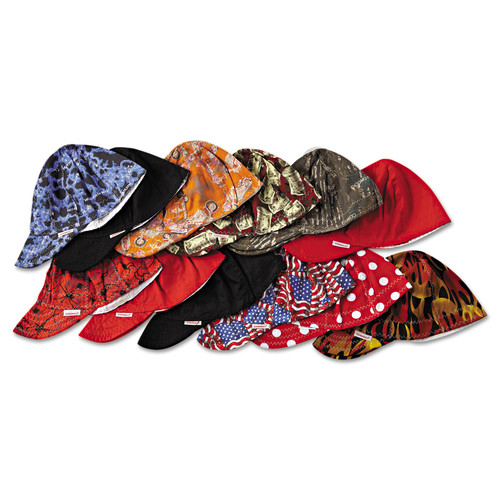 Protective Head Gear | Comeaux 10712 Deep Round Crown Cap, Size: 7 1/2, Assorted Prints image number 0