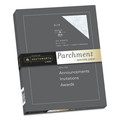 Office Jansan | Southworth P964CK/3/36 24 lbs. Bond Weight 8.5 in. x 11 in. Parchment Specialty Paper - Blue (100/Pack) image number 0