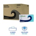 Disposable Gloves | Boardwalk 380LCTA 4 mil. Disposable General-Purpose Nitrile Gloves - Large, Blue (1000/Carton) image number 7