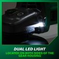 Angle Grinders | Metabo HPT G3612DVEQ6M 36V MultiVolt Brushless Lithium-Ion 4-1/2 in. Cordless Slide Switch Angle Grinder (Tool Only) image number 9