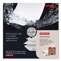 Customer Appreciation Sale - Save up to $60 off | WypAll 35401 X60 9.8 in. x 13.4 in. Cloths - Small, White (130/Roll, 12 Rolls/Carton) image number 6
