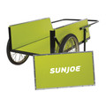 Tool Carts | Sun Joe SJGC7 7 Cubic Foot Heavy Duty Garden plus Utility Cart image number 2