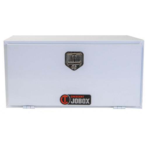  | JOBOX 7936140 36 in. x 12 in. x 14 in. White Steel Underbed Box image number 0