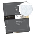 Office Jansan | Southworth P964CK/3/36 24 lbs. Bond Weight 8.5 in. x 11 in. Parchment Specialty Paper - Blue (100/Pack) image number 1
