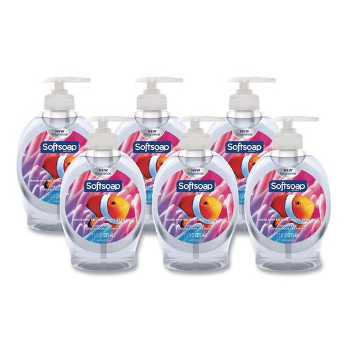 Office Jansan | Softsoap US04966A 7.5 oz. Bottle Liquid Hand Soap Pumps - Fresh (6/Carton) image number 0