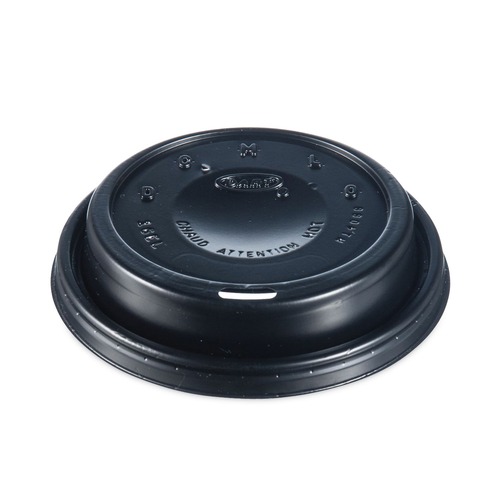 Just Launched | Dart 16ELBLK Cappuccino Dome Sipper Lids, Black, Plastic (1000/Carton) image number 0