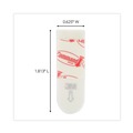 Office Jansan | Command 17024CABPK-NA 3/4 in. x 2-1/8 in. Poster Strips - White (4/Pack, 100 Packs/Carton) image number 1