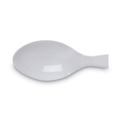 Cutlery | Dixie TM207 Heavy Mediumweight Plastic Polystyrene Cutlery Teaspoons - White (1000/Carton) image number 3