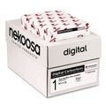 Office Jansan | Nekoosa 17393 8.5 in. x 11 in. Fast Pack Digital 1-Part Carbonless Paper - White (5 Reams/Carton) image number 0