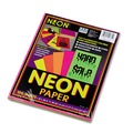 Bulk Savings Pricing 1 | Pacon P104331 8.5 x 11 24 lb. Bond Weight Array Colored Bond Paper - Assorted Neon Colors (100/Pack) image number 0