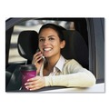 Food Service | SOLO 412SIN-0041 12 oz. Paper Hot Drink Cups in Bistro Design - Maroon (50/Pack) image number 5