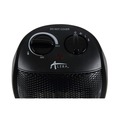 Portable Heaters | Alera ALEHECH09 1500 W 7.12 in. x 5.87 in. x 8.75 in. Ceramic Heater - Black image number 3