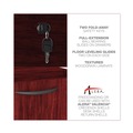  | Alera ALEVA542822MY 15.63 in. x 20.5 in. x 28.5 in. Valencia Series 2-Drawer Full File Pedestal - Mahogany image number 10