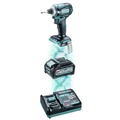 Impact Drivers | Factory Reconditioned Makita GDT01D-R 40V MAX XGT Brushless Lithium-Ion Cordless 4-Speed Impact Driver Kit with 2 Batteries (2.5 Ah) image number 4
