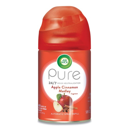 Odor Control | Air Wick 62338-78283 5.89 oz Freshmatic Ultra Automatic Spray Refill - Apple Cinnamon Medley image number 0