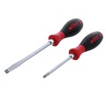 Screwdrivers | Wiha Tools 53082 2-Piece SoftFinish XHeavy Duty Slotted and Phillips Screwdriver Set image number 1