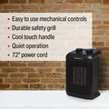 Portable Heaters | Vision Air 1VAHC9 1500/750 Watts 9 in. Ceramic Heater image number 5