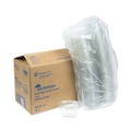 Food Trays, Containers, and Lids | Pactiv Corp. 0CA910160000 EarthChoice 4.92 in. x 5.87 in. x 2.48 in. 16 oz. Plastic Recycled PET Hinged Container - Clear (200/Carton) image number 0